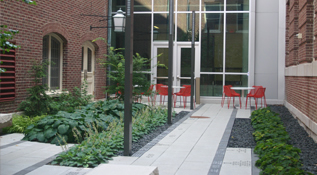 JRA_UIUC Lincoln Hall Courtyard_Red Chairs 3